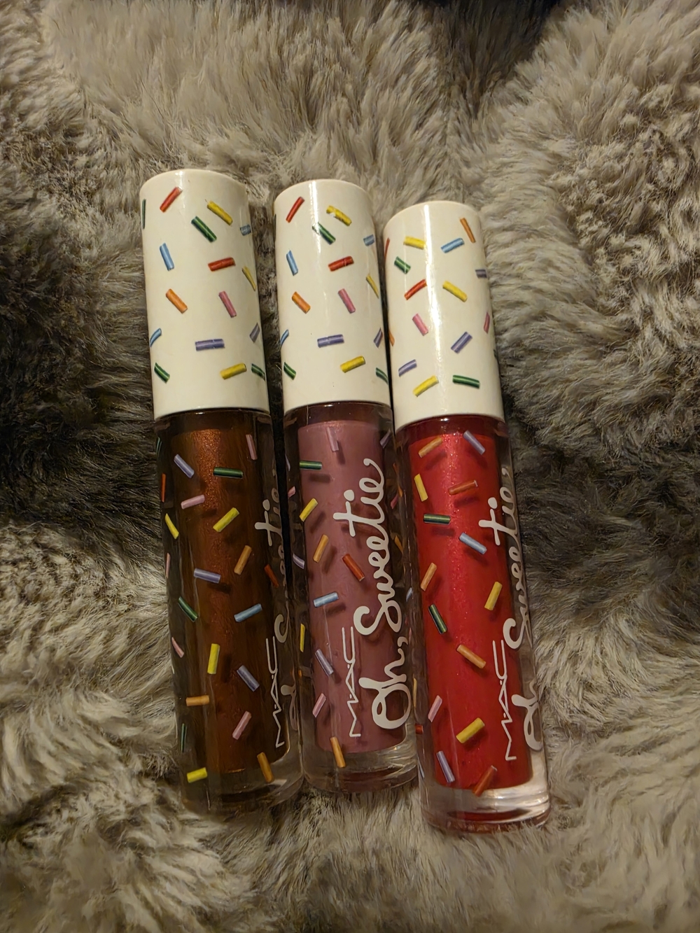 MAC Oh Sweetie Lipgloss Trio, NWT